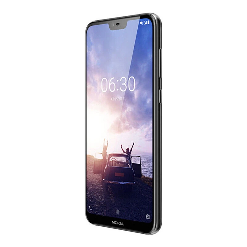 Глобальная ПЗУ Nokia X6 6 ГБ 64 Гб 5,8 дюйма 19:9 FHD Snapdragon 636 Восьмиядерный 3060 мАч 16.0MP+ 5.0MP камера отпечаток пальца ID мобильный телефон