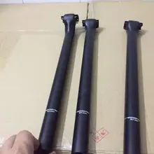 Полностью углеродное волокно горный шоссейный велосипед после плавающей трубки сиденья подседельный штырь сиденья полюс 31,6/30,8/27