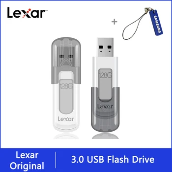 100% Original Lexar JumpDrive V100 USB 3,0 Flash Drive 128 gb Pen Drive 128 GB memoria cle chiavetta lápiz de memoria usb pendrive