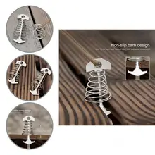 

Fishbone Cord Adjuster Practical Stainless Steel Flexibility for Outdoor Fishbone Deck Pegs Fishbone Tent Stakes