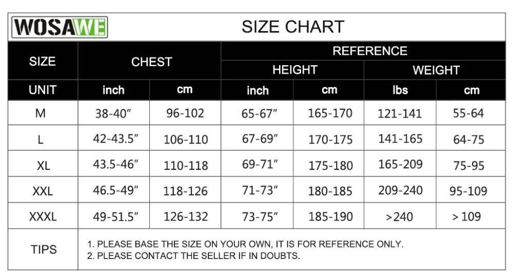 BL218 BL215 尺码表