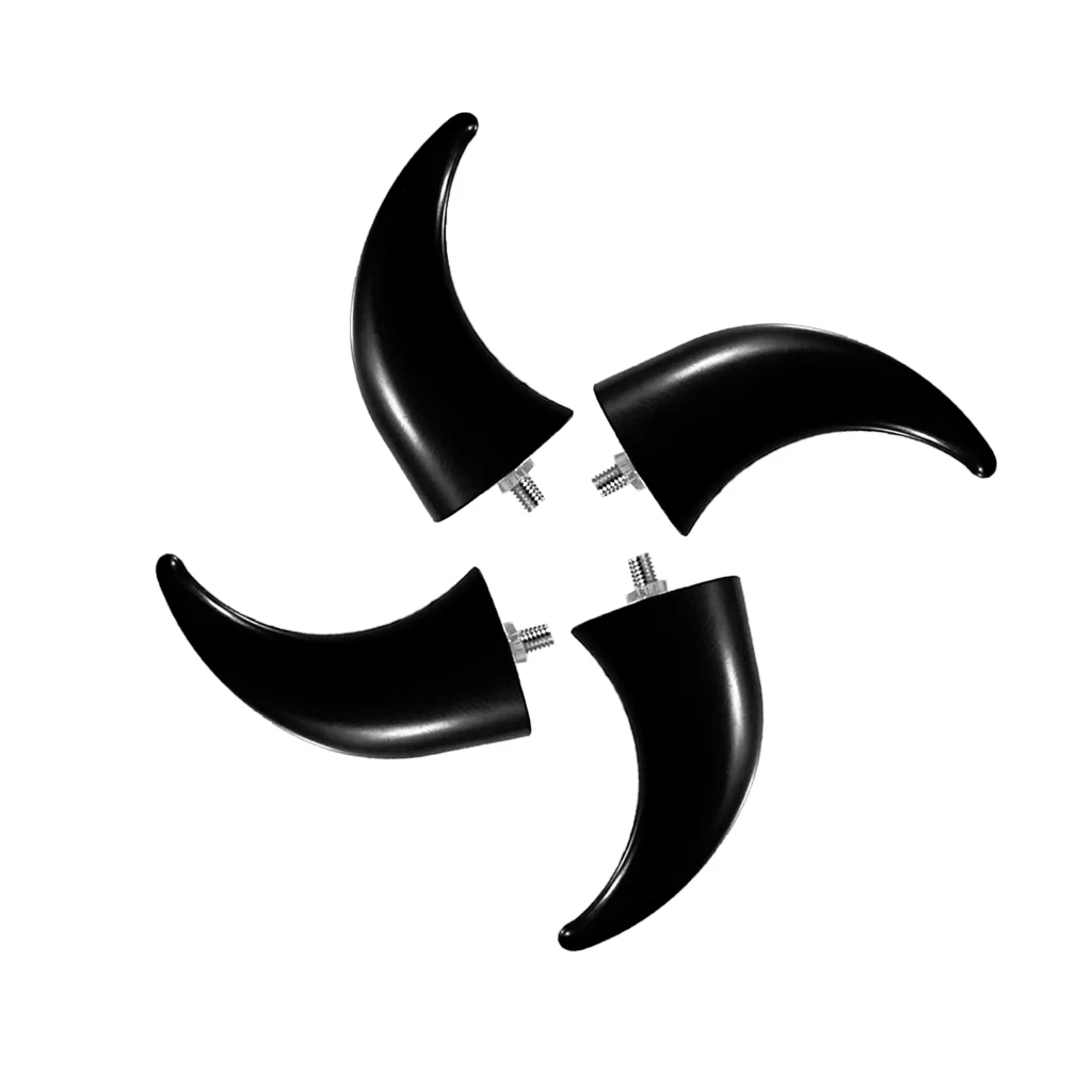 Motorcycle Motorbike Fender Front Horns Decoration For Chopper Bobber Touring