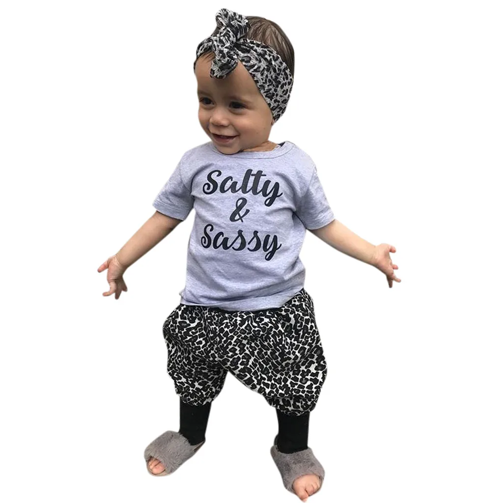 Одежда для детей; футболка с буквенным принтом для новорожденных мальчиков; леопардовые штаны-фонарики; повязка на голову; Одежда для новорожденных; ropa recien nacido