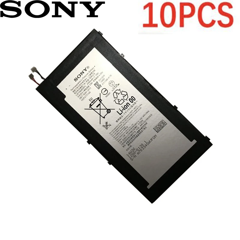 Sony LIS1569ERPC 10 шт. 4500 мАч батарея для sony Xperia Tablet Z3 Compact SGP611 SGP612 sgp621аккумулятор высокого качества