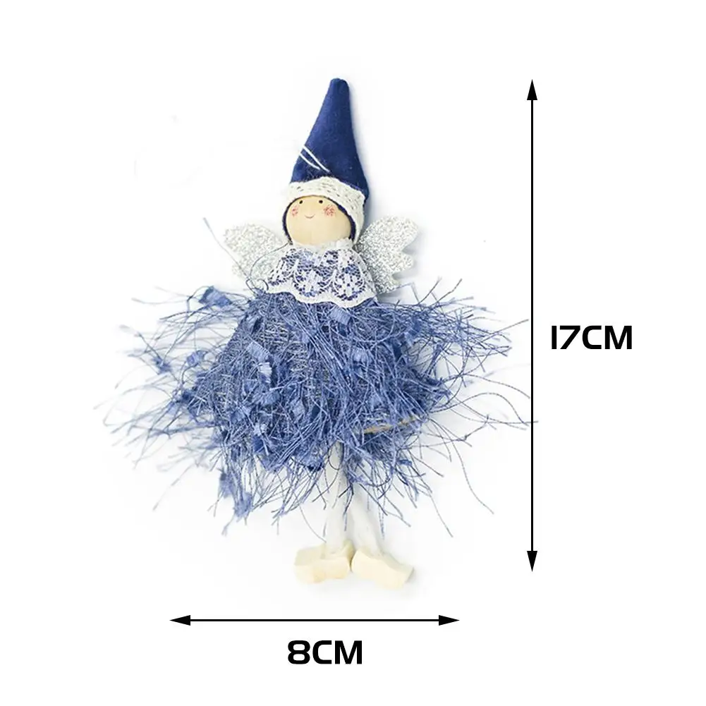 31 стиль маленькие куклы год Железный Ангел кукла Ткань Ангел кулон рождественские украшения, подвески на Рождество вечерние украшения дома