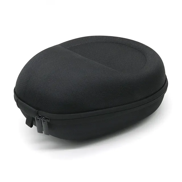 Hard Storage Carrying Travel Case Bag for  Audio Technica ATH-MSR7b Headphones M40X M50 black