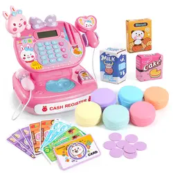 Супермаркет для девочек Xiaoling кассовый аппарат игрушка 6-8 Эффективный Возраст 3-5 детей день рождения пластиковая принцесса образование
