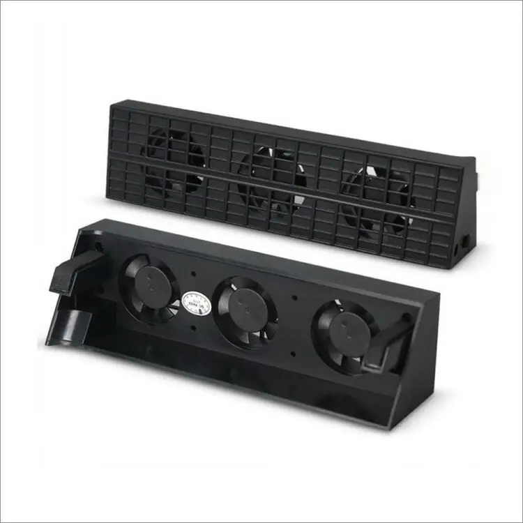 For PS4 slim Cooler,Cooling Fan For PS4 slim USB External 5-Fan Super Turbo Temperature Control For Playstation 4 slim Console