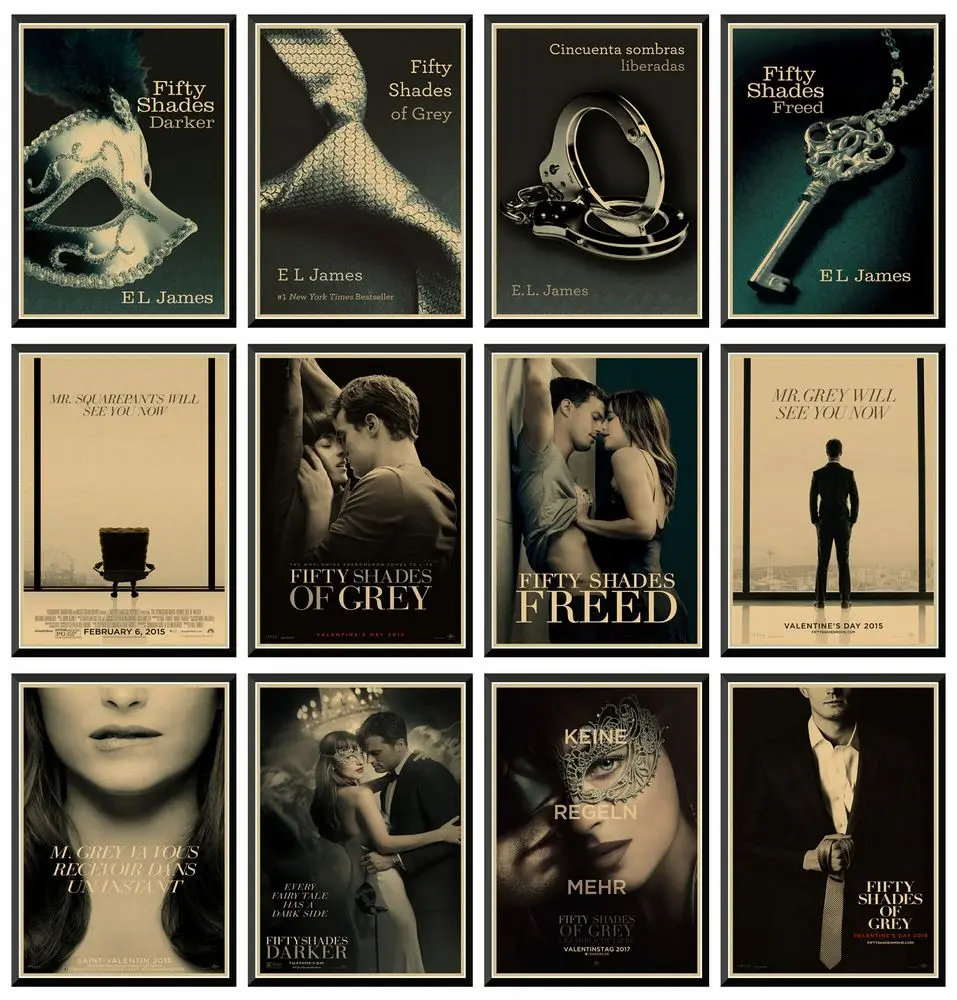 Fifty Shades Of Grey Nostalgic Retro Kraft Movie Poster Decorative Painting Wall Sticker 42x30cm Buy Online At Best Prices In Pakistan Daraz Pk Fifty Shades Of Grey Nostalgic Retro Kraft Movie Poster Decorative Painting Wall Sticker 42x30cm Buy Online At Best Prices In Pakistan Daraz Pk