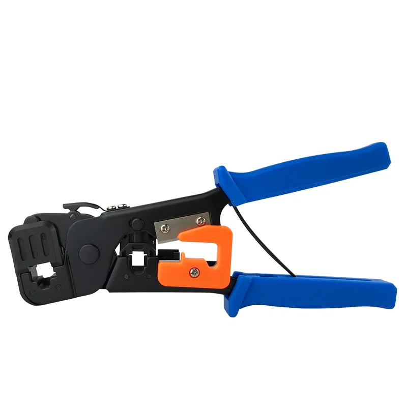 8P/6P Network Tool Crimping Plug RJ45 Hand Tool Stripper Cutter for Cat5e Cat6 Connector network wire tracer Networking Tools