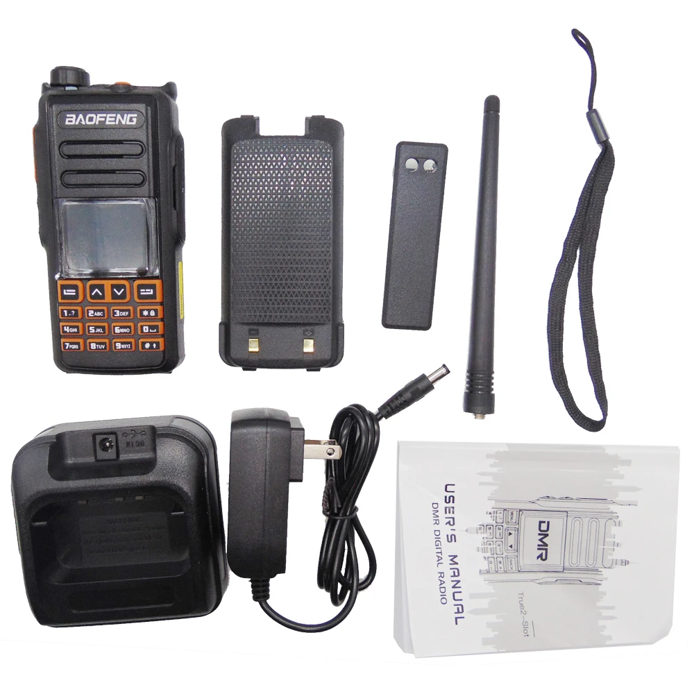 BaoFeng DM-760 цифровая рация с GPS записью DMR двухстороннее радио VHF UHF двухдиапазонный Tier 1& 2 dual Time slot ham FM Любительское радио