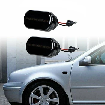

Parts Side Fender Marker LED Replacement 12-30V For Bora Golf 3 4 Passat 3BG Dynamic