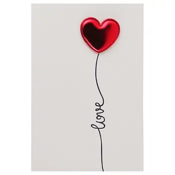 

10pcs Greeting Cards Heart Love Postcard Wedding Invitation Valentine's Day Gift