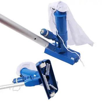 

Swimming Pool Vacuum Cleaner Jet Bathtub Fish Pond Cleaning Vacuum Brush Portable Extendable Cleaning Tool Garden Supplies