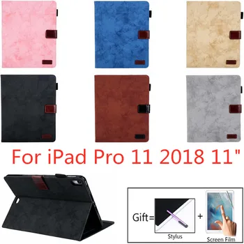 

Case for iPad Pro 11 2018 Magnetic Stand PU Leather Protective Case Smart Cover Auto Sleep/Wake for iPad Pro 11" New Tablet Case