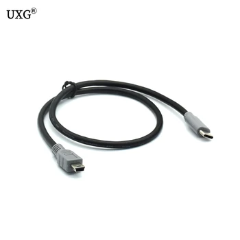 

1pcs USB Type C 3.1 Male To Mini USB 5 Pin B Male Plug Converter OTG Adapter Lead Data Cable for Mobile Macbook 25cm / 1m 3ft