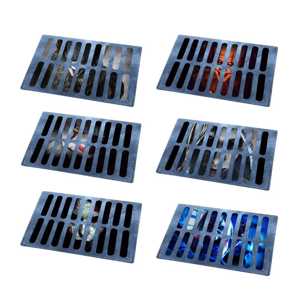 Clown Trap Visual Carpet Living Room Bedroom Floor Mat 3D Halloween Sewer Manhole Cover Clown Horror Non-slip Home floor mat non slip mat fun doormat carpet mat