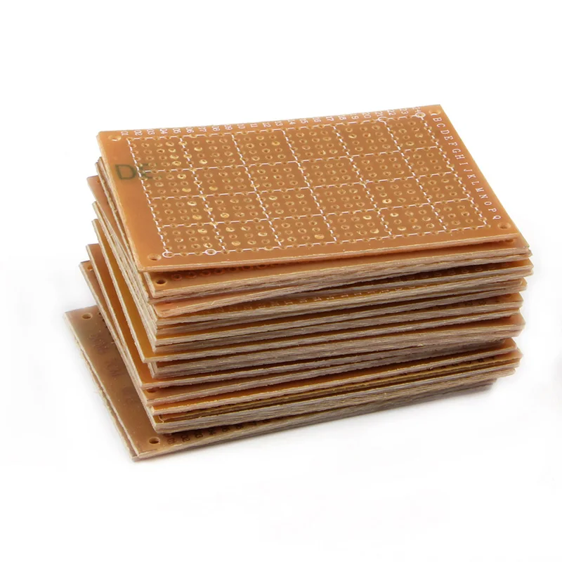 20 шт. 5*7 см Односторонний прототип печатной платы Veroboard Stripboard DIY PCB Прямая