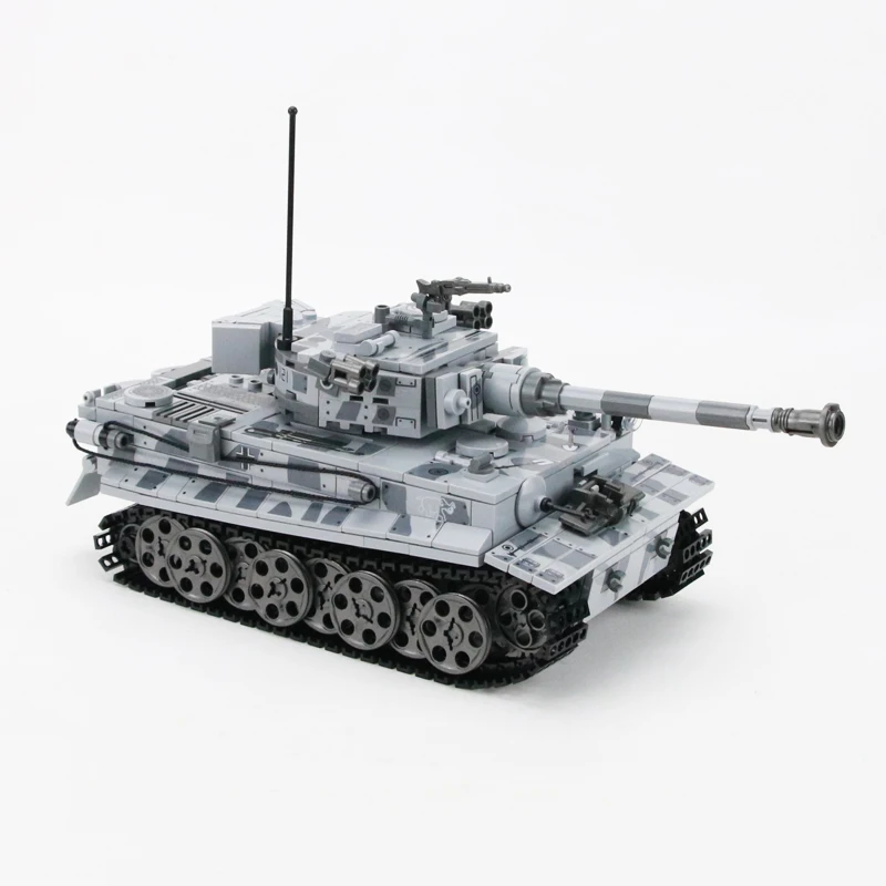 

1154PCS Military Germany Tiger Tank Building Blocks WW2 Military Tank Army Soldier figures Weapon Bricks Toys For Children Gift