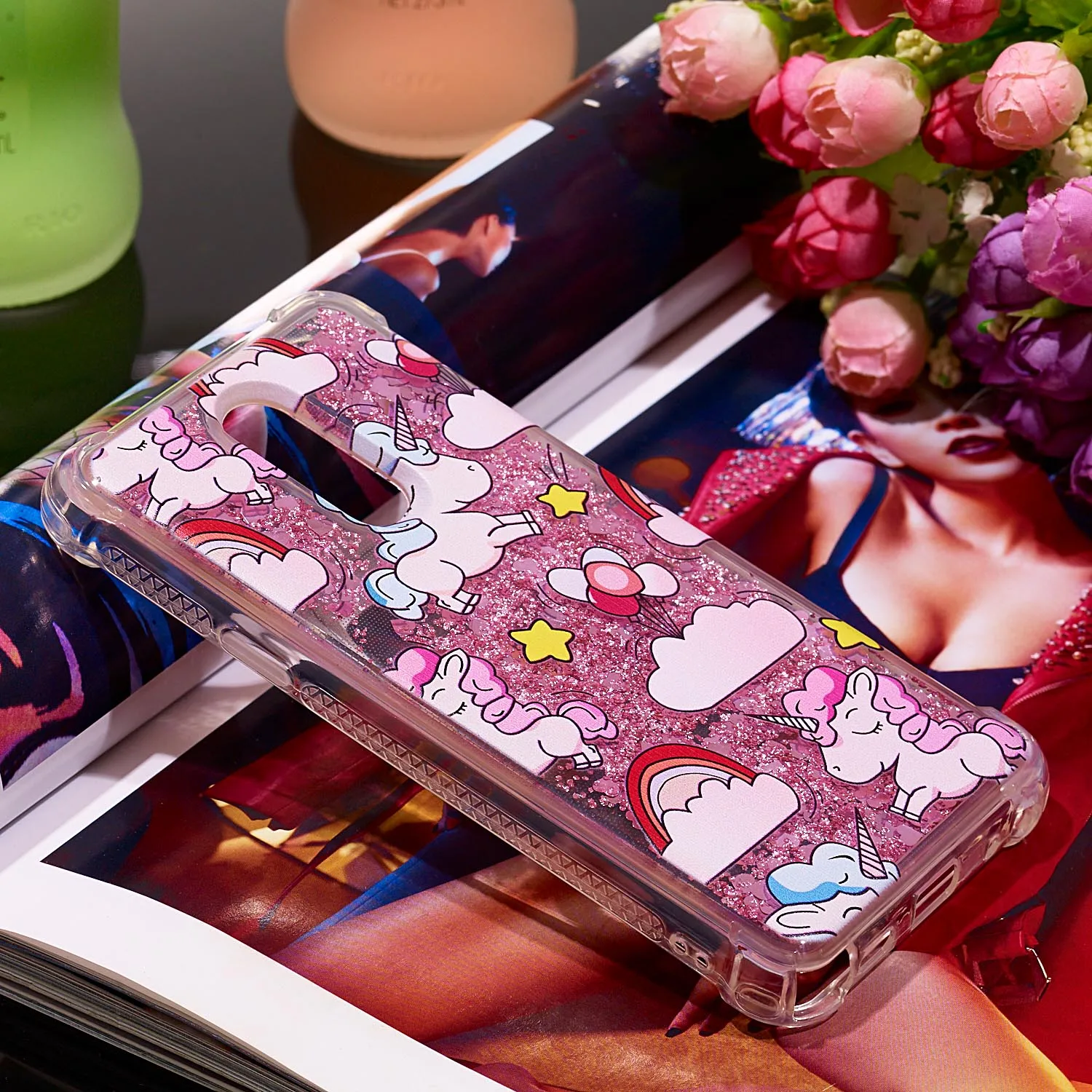 Bling зыбучих песков с блестками мягкий TPU бампер чехол для телефона для LG K10 K8 K4 K40 K30 K12 K20 плюс LG Stylus 3 Stylo 4 5 Чехол