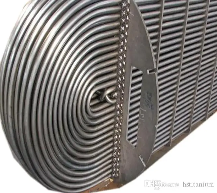 Горячая Распродажа ASTM B337 ASTM B338 Gr1, Gr2 сильные антикоррозийные свойства titanium трубчатый змеевик для теплообменника TA1 титановая катушка ed pip