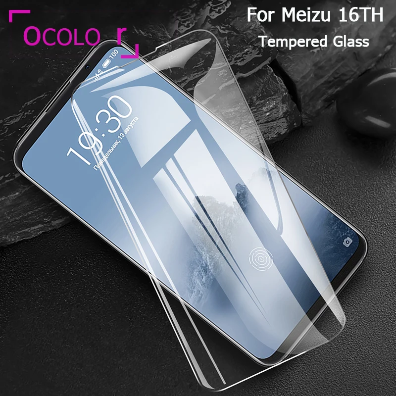 

ocolor For Meizu 16TH Steel Tempered Glass Film Protective Replacement Screen Guard For Meizu 16TH Mobile Film Phone Accessories