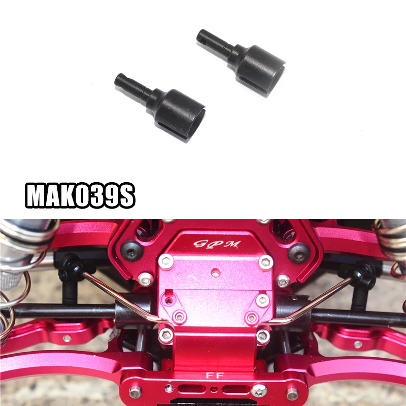 GPM ARRMA 1/8 KRATON SENTON TYPHON 6S Metal steel front, center and rear universal differential cup fork on both sides
