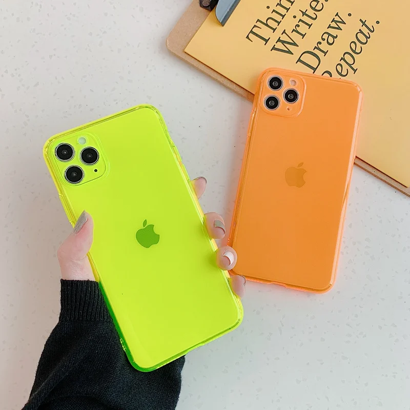 Ультратонкий флуоресцентный чехол для телефона Huawei P40 P30 P20 PRO LITE MATE30 NOVA5 4 NOVA6