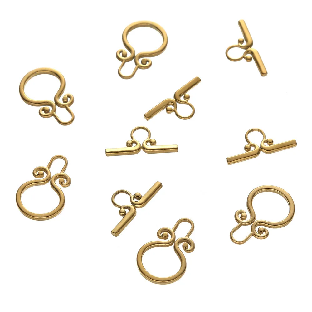 Застежки из нержавеющей стали 100% для изготовления ювелирных изделий