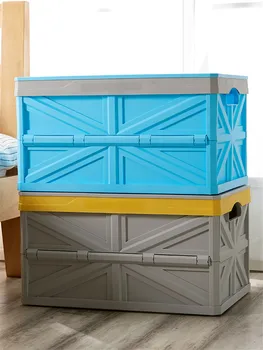 

Home Folding Storage Box Wardrobe Clothes Storage Box Plastic Toy Storage Box Student Dormitory Management Box