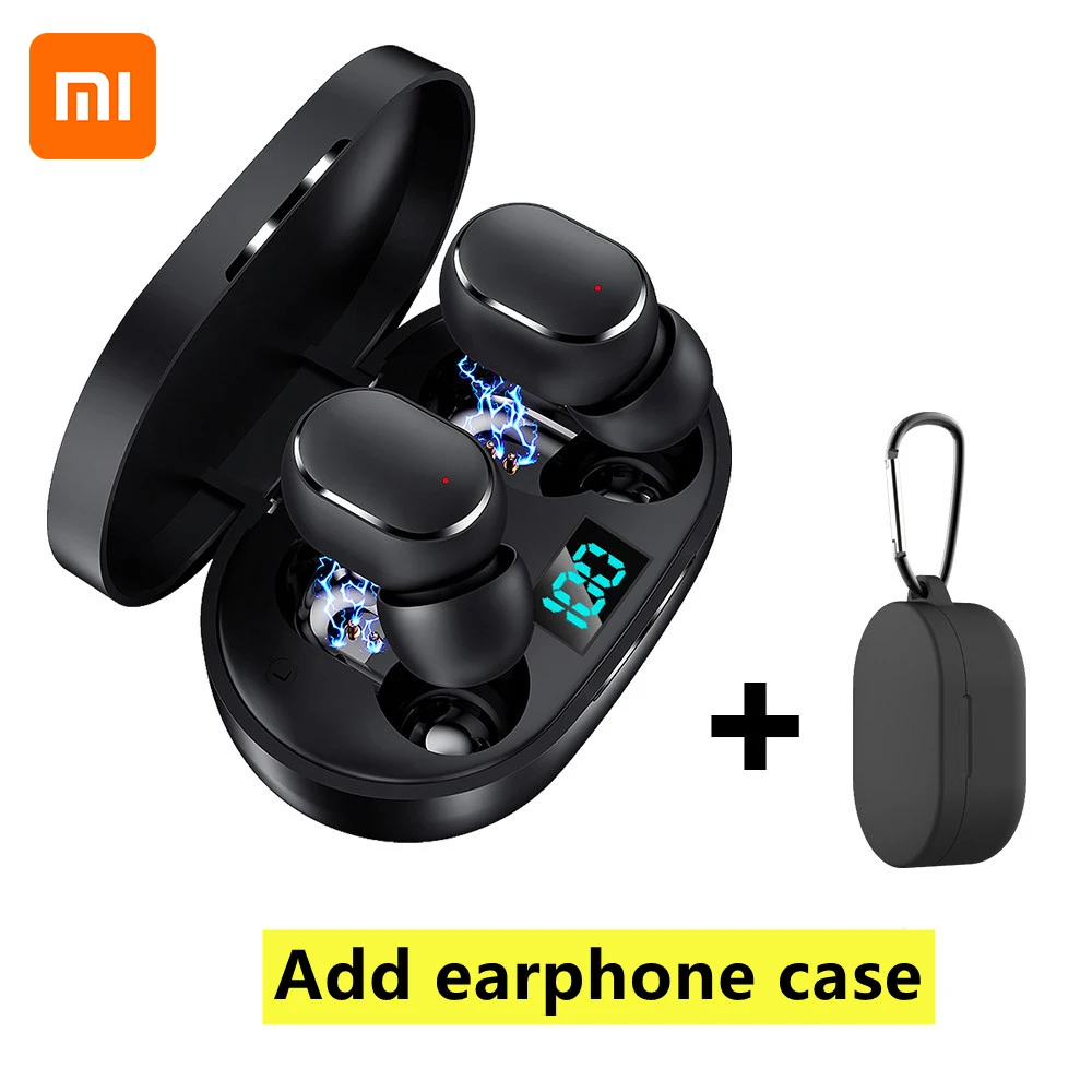 Беспроводные наушники Xiaomi с шумоподавлением TWS-гарнитура Bluetooth 5 0 для iPhone Huawei