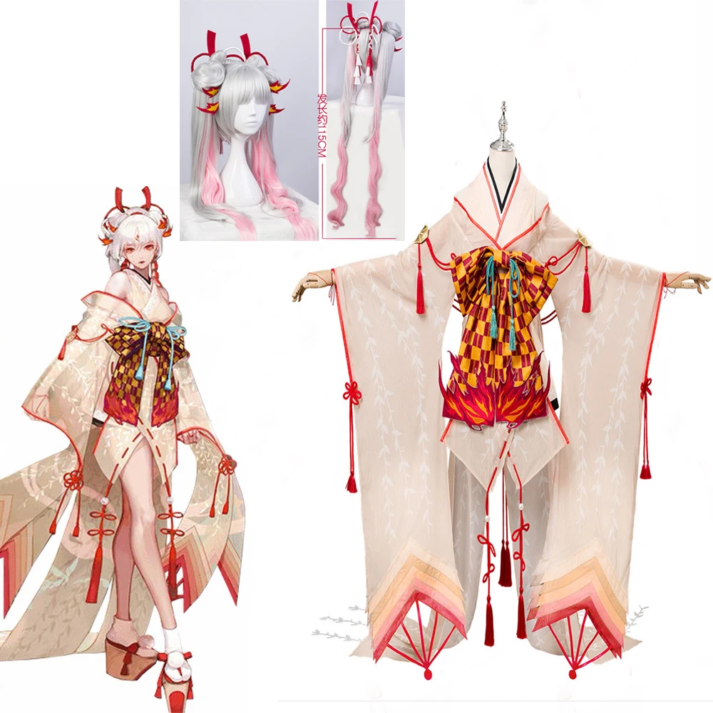 2020 кимоно Shiranui Onmyoji SSR Diver Ali костюм для косплея Новое сексуальное платье костюмы