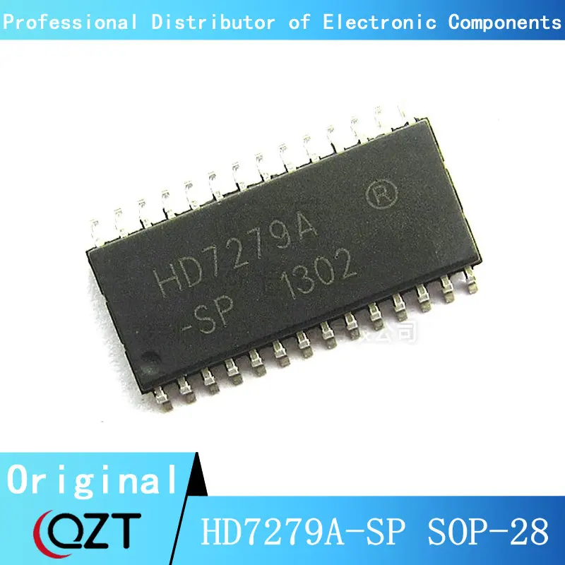 10pcs/lot HD7279A-SP SOP HD7279 HD7279A SOP-28 chip New spot 10pcs new hd7279a sp hd7279a hd7279 keyboard intelligent control chip sop 28 hd7279a integrated circuit