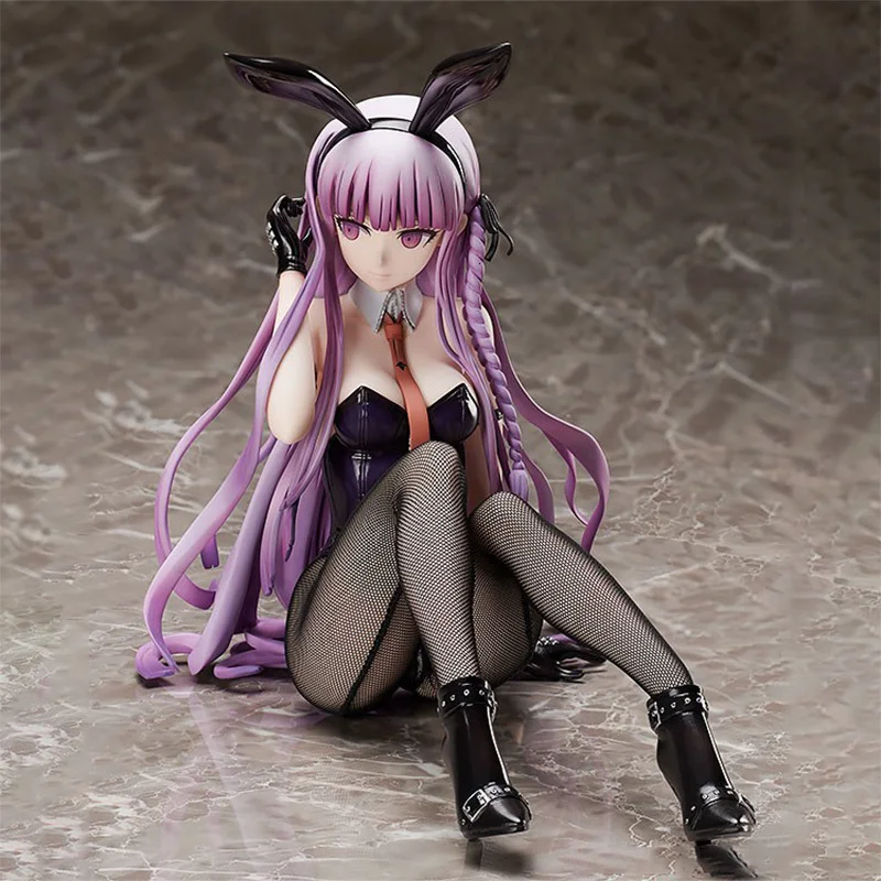 new 22cm Freeing Danganronpa Kyoko Kirigiri Bunny Ver. PVC Action Figure Anime Figure Model Toys Sexy Girl Collection Doll Gift