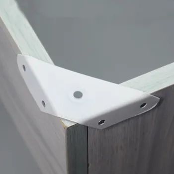 

5pcs Furniture Wood Board Fixed Corner Bracket Cabinet Cabinet Desk Wood Board Connector Fixed Corner Furniture Accessories