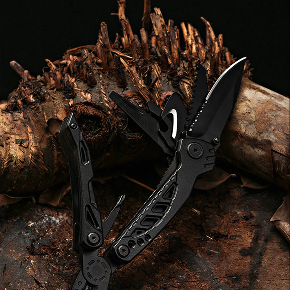 Survival Tool Plier Multifunction Knife Tactical Camping Multitools Non-Slip Stainless Steel Folding Pliers Corkscrew | Инструменты