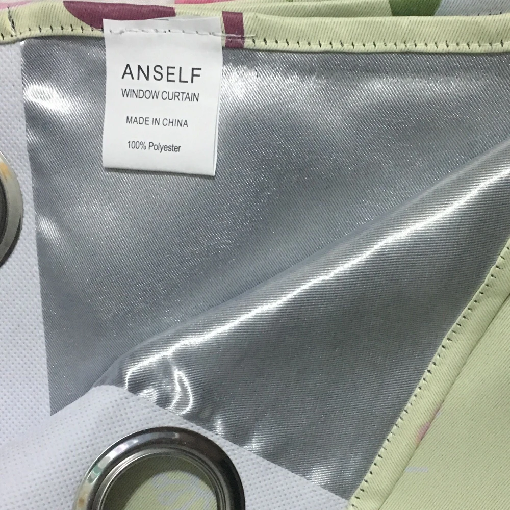 Anself 3 шт./компл. Шторы s, с милым принтом в виде совенка, Шторы СПС гостиная 2 шт. толстые сетка для окна с 1 шт. 100*250 см Шторы тюль