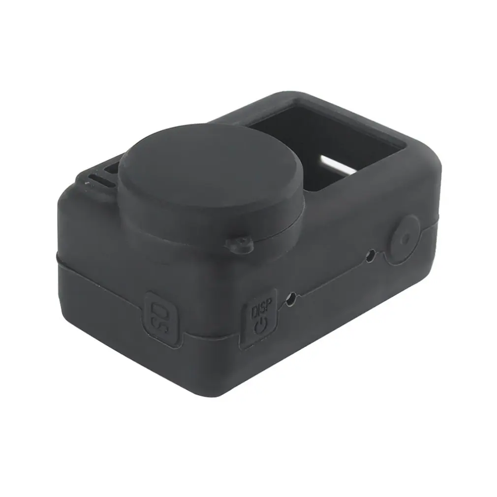 PULUZ силиконовый защитный чехол с крышкой объектива для DJI Osmo Action