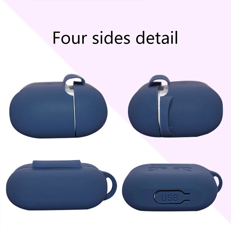 Силиконовый чехол для Airpods Pro, беспроводной Чехол для гарнитуры, роскошный противоударный защитный чехол для Air Pods Pro, коробка с крючком