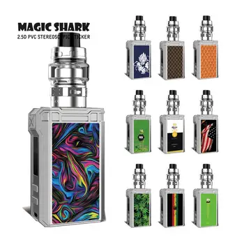 

Magic Shark USA Flag Dragon Ball Leaf Frog PVC Case Cover Skin Film Sticker for Voopoo Alpha Zip