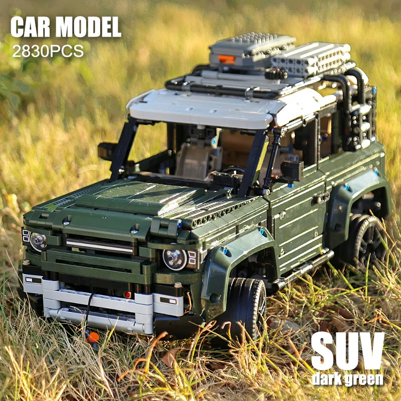 Technic Автомобильная игрушка совместимая 93018 Land Rover Defender набор Сборная модель