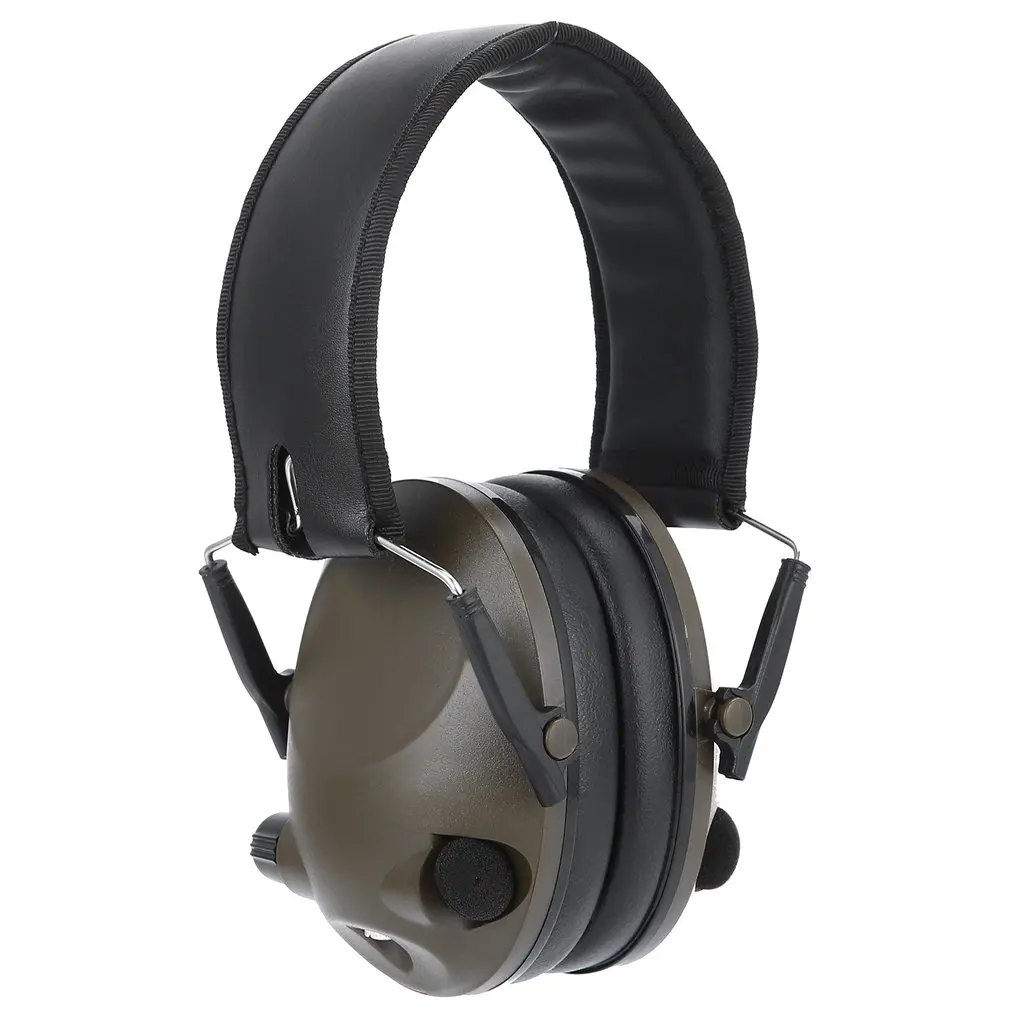 

Electronic Ear Protector Sport Hunting Tactical Earmuff Shooting Ear Protector Workplace Safety Hearing Security & Protection