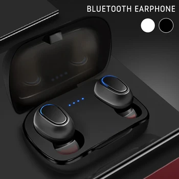 

Willkey Y33 Bluetooth 5.0 Wireless Earphone Headset 3D Stereo Sound Earbuds In-Ear Headphones for iPhone 11 X XS Android Phones