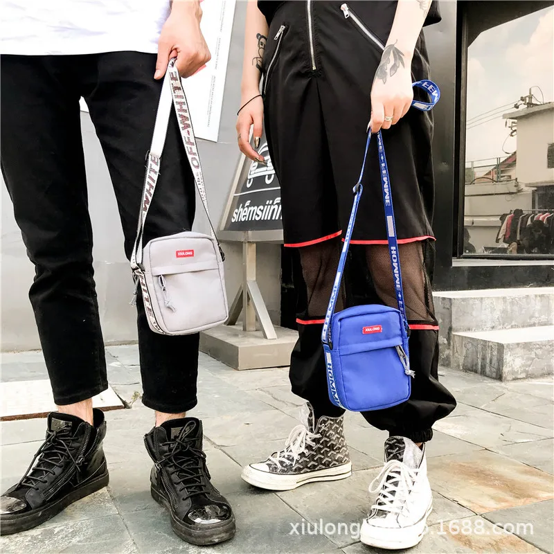 

INS Ultra-Fire Pack Canvas Bag Student Korean-style Harajuku College Style Shoulder Bag Casual Fashion Shoulder Bag