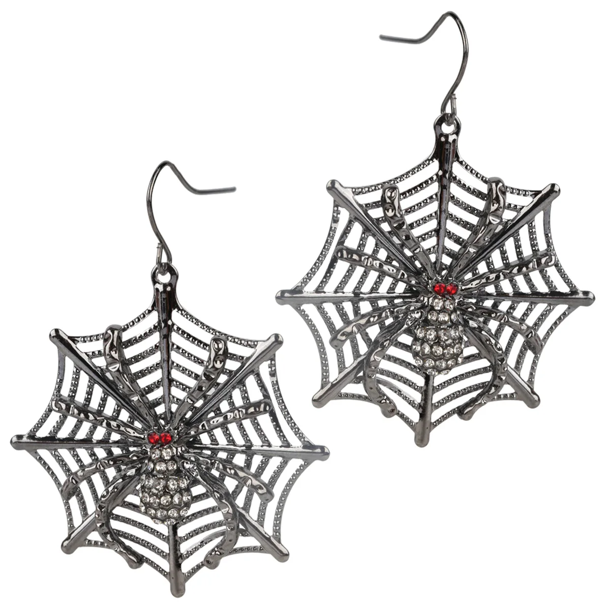

Yacq Spider & Web Dangle Drop Earrings-2inch (5cm)-Halloween Party Accessories - Cute Jewelry Gift for Women Girls Dropshipping