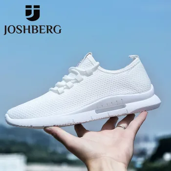 

JOSHBERG Brand Designer Men Sneakers Anti-Slip Men'S Shoes British Style Men Trainers Shoes Zapatos Deportivos Para Hombre