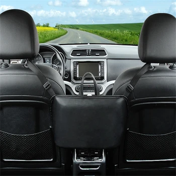 

Car Seat Back Storage Trunk Bag Between Seat Mesh Insulated Net Bag Multifunction Car Storage Accessories