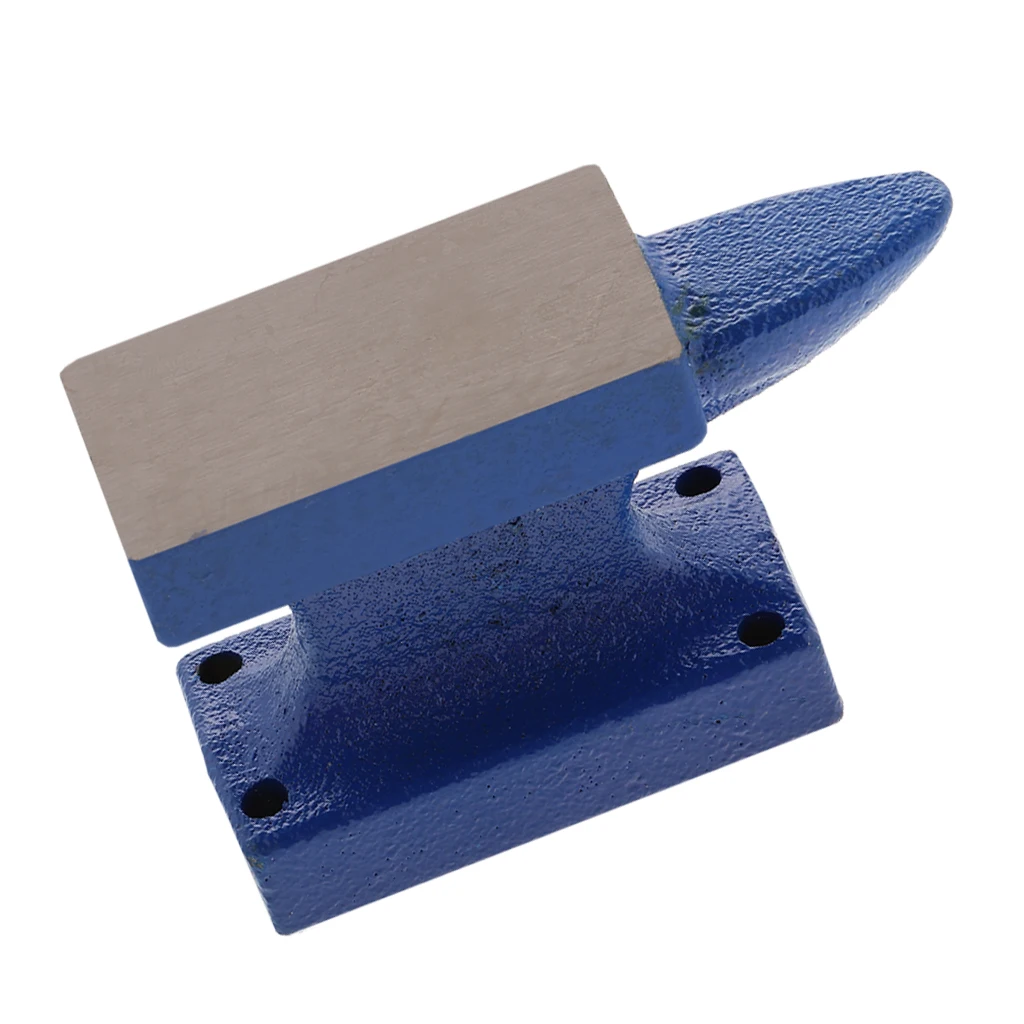 Single Horn Anvil Base Metal Working Top Surface Harden Jeweler Metalsmith 6x3.3x9cm