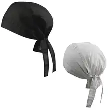 Открытый Байкерский тканевый спортивный головной убор шапка шеф-повара шляпа