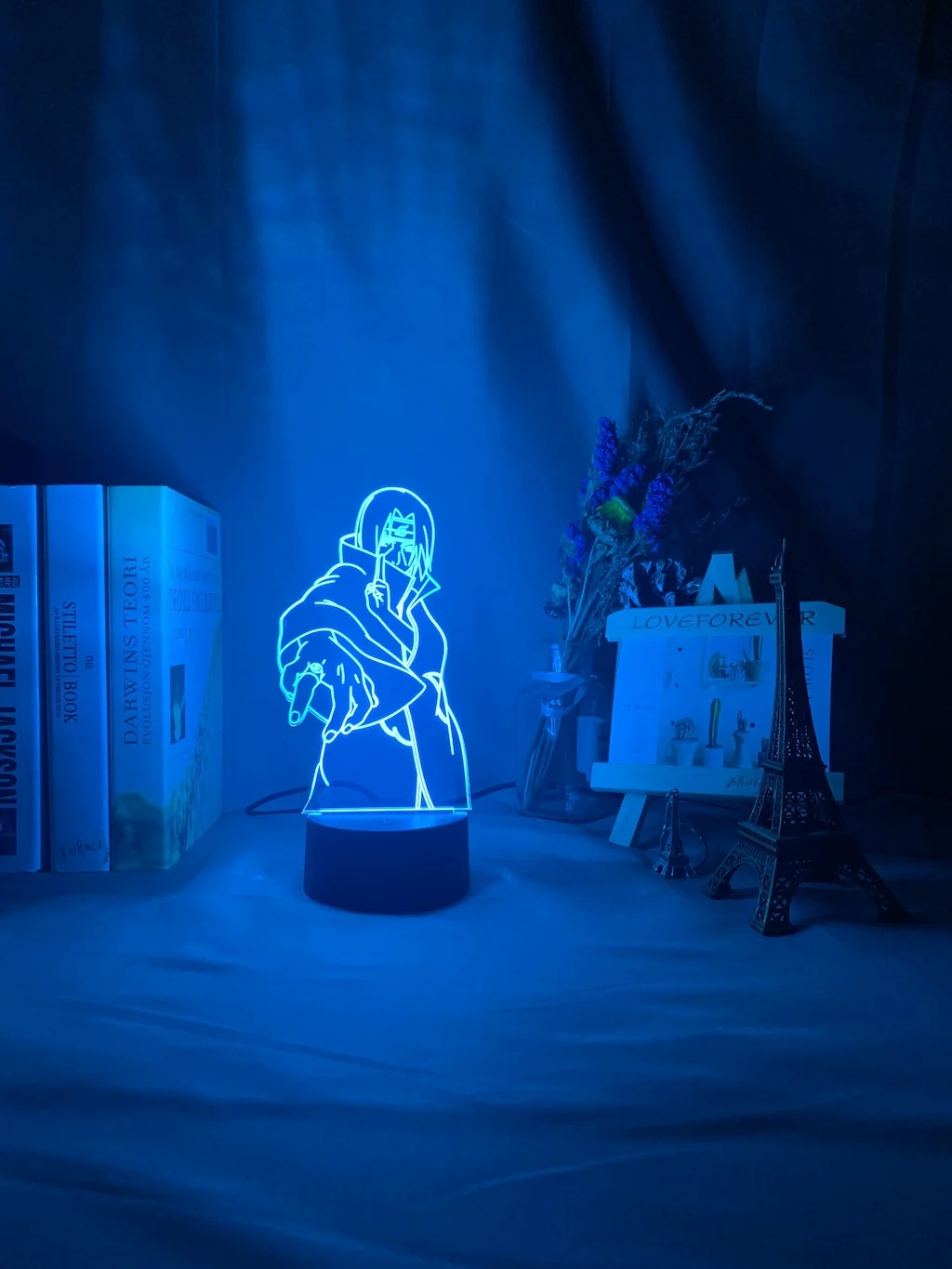 3d иллюзия Лампа с Итати утихо рисунок Touch Сенсор ночной Светильник для детей Украшения в спальню классный подарок для ребенка светодиодный ночной Светильник героя аниме «Наруто